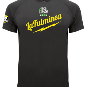 T-Shirt nera La Fulminea Since 2008